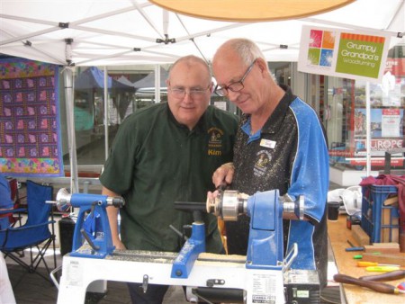 Kim & David on Ipswich Fun day Nov-2011